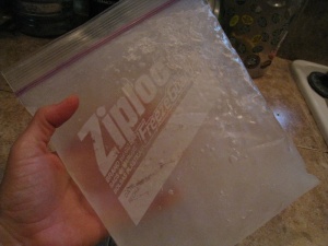 home-made ice pack